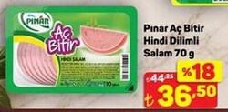 Pınar Aç Bitir Hindi Dilimli Salam 70 g