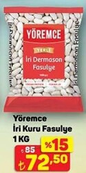 Yöremce İri Kuru Fasulye 1 kg