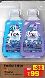Fax Sıvı Sabun 3 l Çeşitleri