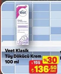 Veet Klasik Tüy Dökücü Krem 100 ml