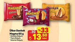 Ülker Dankek Magma 65 g Çeşitleri