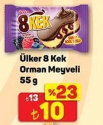 Ülker 8 Kek Orman Meyveli 55 g