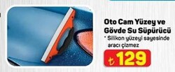 Piranha Oto Cam Yüzey ve Gövde Su Süpürücü