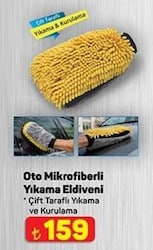 Piranha Oto Mikrofiberli Yıkama Eldiveni