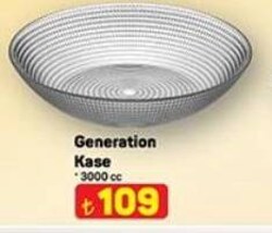 Paşabahçe Generation Kase 3000 cc