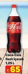 Coca-Cola Gazlı İçecek 1.25 l
