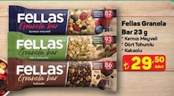 Fellas Granola Bar 23 g Çeşitleri