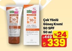 Sebamed Çok Yönlü Güneş Kremi 50 SPF 50 ml