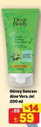 Dear Body Güneş Sonrası Aloe Vera Jel 200 ml