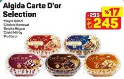 Algida Carte D'or Selection Çeşitleri