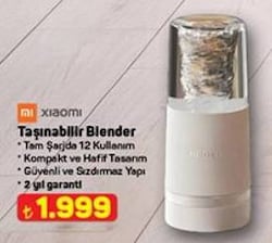 Xiaomi Portable Taşınabilir Blender