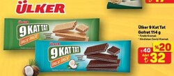 Ülker 9 Kat Tat Gofret Çeşitleri 114 g