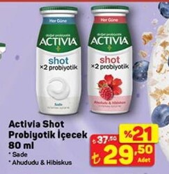Activia Shot Prebiyotik İçecek 80 ml Çeşitleri