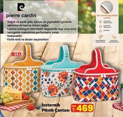 Pierre Cardin İzotermik Piknik Çantası 25 l