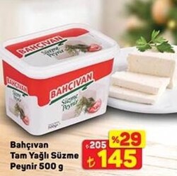 Bahçıvan Tam Yağlı Süzme Peynir 500 g
