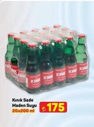 Kınık Maden Suyu 20x200 ml