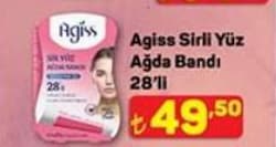 Agiss Sirli Yüz Ağda Bandı 28'li