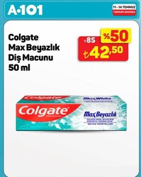 Colgate Max Beyazlık Diş Macunu 50 ml