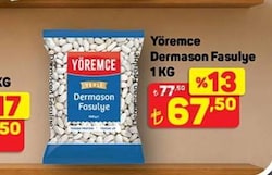 Yöremce Dermason Fasulye 1 kg
