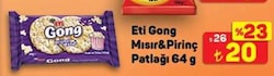 Eti Gong Mısır ve Pirinç Patlağı 64 g