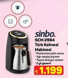 Sinbo SCM 2984 Türk Kahvesi Makinesi