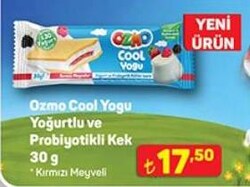Şölen Ozmo Cool Yogu Yoğurtlu ve Probiyotikli Kek 30 g