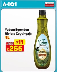 Yudum Egemden Riviera Zeytinyağı 1 l