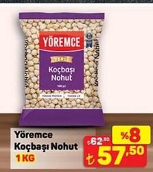 Yöremce Koçbaşı Nohut 1 kg
