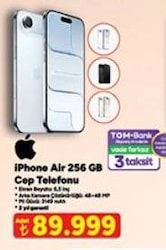 iPhone Air 256 GB Uzay Siyahı Fiyatları, Özellikleri ve Yorumları