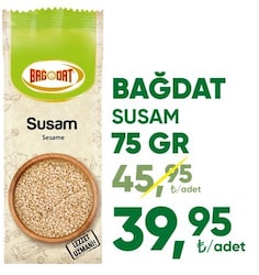 Bağdat 75 gr Susam