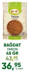 Bağdat Baharat 45 gr Tarçın