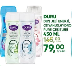 Duru Hydro Pure Micellar H2O 450 ml Duş Jeli