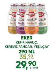 Eker Havuçlu Zerdeçallı ve Mandalinalı Kefir 290 ml
