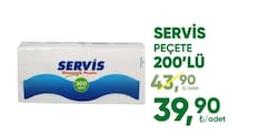 Servis Peçete 200'lü