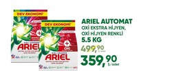 Ariel Automat Oxi Ekstra Hijyen/Oxi Hijyen Renkli 5,5 kg