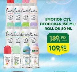 Emotion Deodorant 150 ml/ Roll On 50 ml Çeşitleri