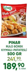 Pınar Rulo Börek Kıymalı-Patatesli 500 gr 