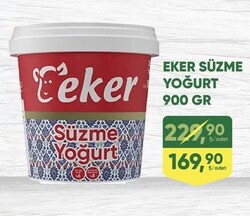 Eker Süzme Yoğurt 900 gr