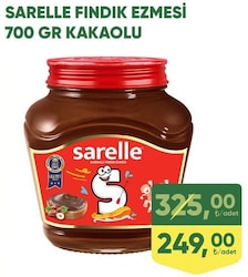 Sarelle Fındık Ezmesi 700 gr Kakaolu