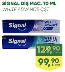 Signal Diş Macunu White Advance Çeşitleri 70 ml 