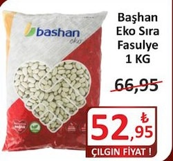 Başhan Eko Sıra Fasülye 1 kg