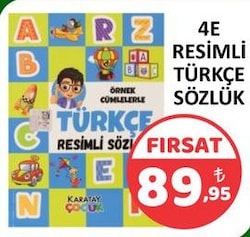 4E Resimli Türkçe Sözlük