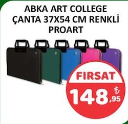 Abka Art College Proart 37x54 Proje Çantası