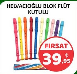 Helvacıoğlu Soprano Blok Flüt