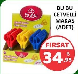 Bu-Bu Cetvelli Makas