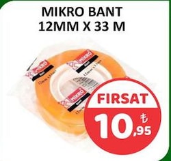 Mikro Bant 12MMx33M