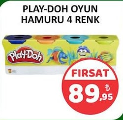 Play-Doh 4'lü 448 gr Oyun Hamuru