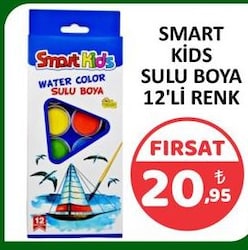 Smart Kids 3566 12'li Sulu Boya