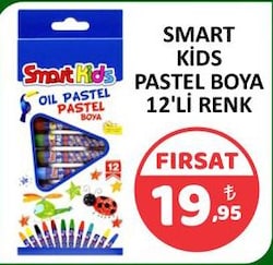 Smart Kids 3557 12'li Pastel Boya