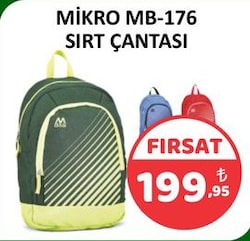 Mikro Anaokulu Çantası Mb-176